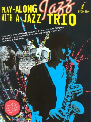 Play-Along JAZZ with a Jazz Trio + CD / altový saxofon (+ party online) Hit Sezóny