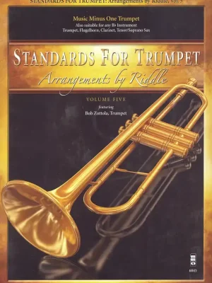 Jen Po Omezenou Doba Standards for Trumpet 5 + CD / trumpeta, klarinet, tenorový (sopránový) saxofon