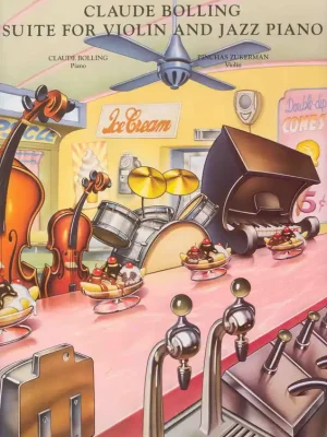 Ihned K Objednání Suite for Violin and Jazz Piano by Claude Bolling - SET (violin, piano, bass, drums)