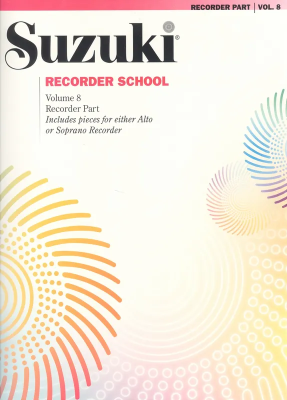 SUZUKI ALTO RECORDER SCHOOL 8 - altová zobcová flétna Oblíbený