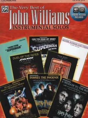 Originální The Very Best of John Williams - Instrumental Solos + Audio Online / trombon (pozoun)