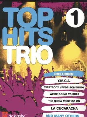 Zlevněný TOP HITS TRIO 1 / 14 hitů pro 3 klarinety