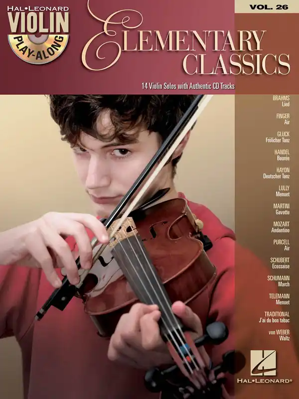 VIOLIN PLAY-ALONG 26 - ELEMENTARY CLASSICS + CD Novinka