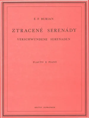 Sezónní Sleva BURIAN: Ztracené serenády / příčná flétna a klavír