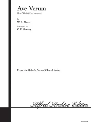 AVE VERUM / SATB* + piano Vysoce Kvalitní