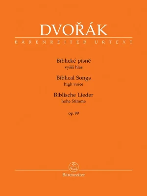 Biblické písně op. 99 / zpěv (vyšší hlas) a klavír Značkový