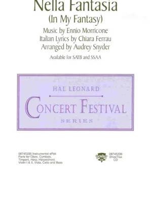 NELLA FANTASIA (IN MY FANTASY) / SATB* a klavír Sezónní Sleva