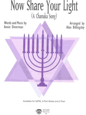 Doprava Zdarma Now Share Your Light (A Chanuka Song) / SATB* + piano/akordy