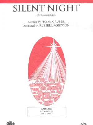 SILENT NIGHT (Tichá noc) / SATB* Novinka