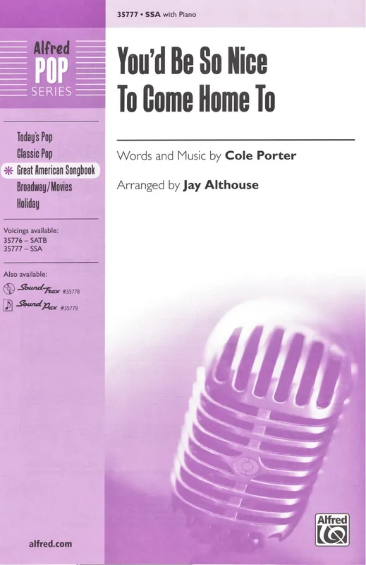 You´d Be So Nice To Come Home To / SSA* a klavír/akordy Poslední Šance