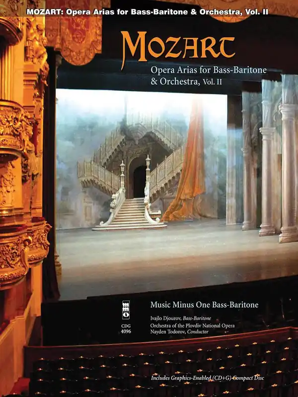 Mozart: Opera Arias for Bass Baritone & Orchestra II + CD Novinka