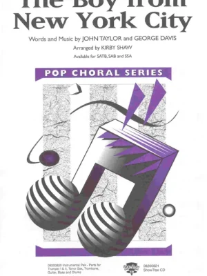 Vysoce Kvalitní THE BOY FROM NEW YORK CITY / SATB*