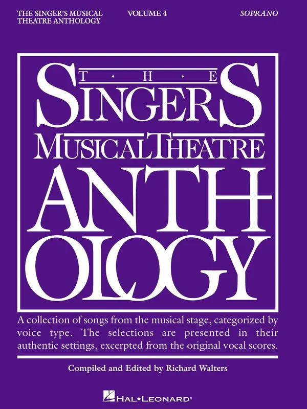 The Singer's Musical Theatre Anthology 4 - soprano Finální Výprodej
