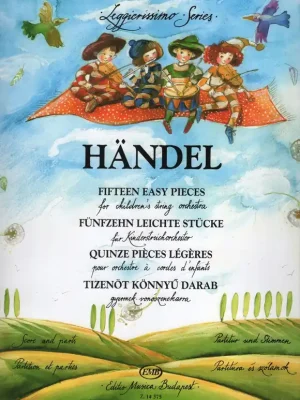 HANDEL - 15 easy pieces for children´s string orchestra Aktuální