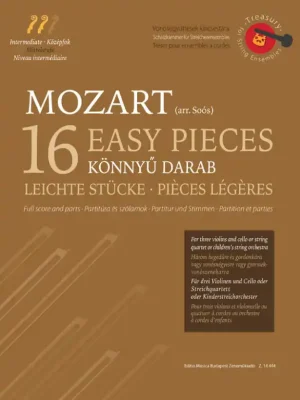 MOZART- 16 EASY PIECES children string orchestra Cenový Hit