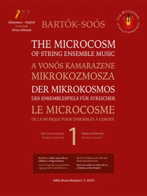 Rychlé Dodání The Microcosm of String Ensemble Music 1 (elementary) / partitura a party