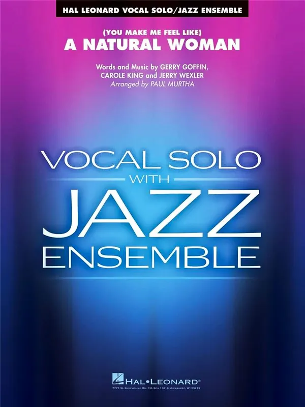 A NATURAL WOMAN (Key: Ab) - zpěv s jazzovým orchestrem / partitura a party Tovární Cena