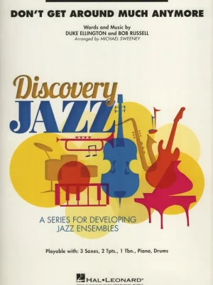 Značkový Don't Get Around Much Anymore - jazzový orchestr / partitur a party