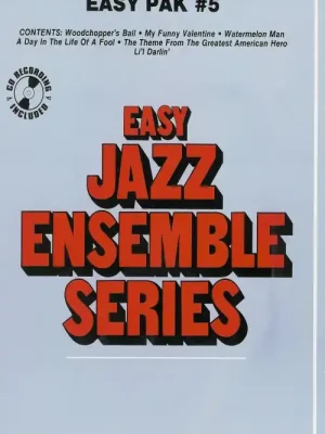 EASY JAZZ BAND PAK 5 (grade 2) + Audio Online / partitura + party Akční Nabídka