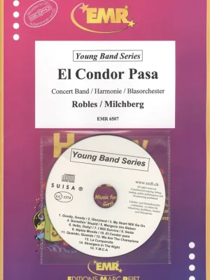 Cenová Bomba EL CONDOR PASA for Concert Band + CD / partitura + party