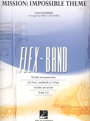 Autentický FLEX-BAND - MISSION IMPOSSIBLE (grade 2-3) / partitura + party
