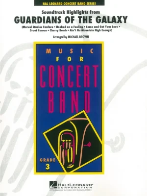 Rychlé Dodání Guardians of the Galaxy - koncertní orchestr / partitura a party