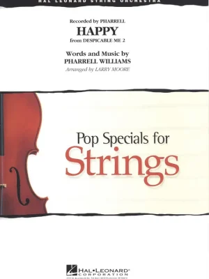 Happy (from Despicable Me 2) - Pop Specials for Strings / partitura a party Hit Sezóny