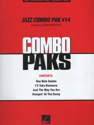 Oblíbený JAZZ COMBO PAK 14 + Audio Online / malý jazzový soubor