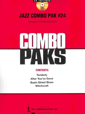 Sezónní Sleva JAZZ COMBO PAK 24 + Audio Online / malý jazzový soubor