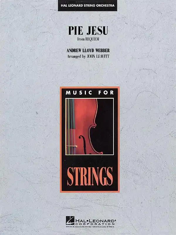 Akce Pie Jesu (from Requiem) - Music for Strings / partitura + party