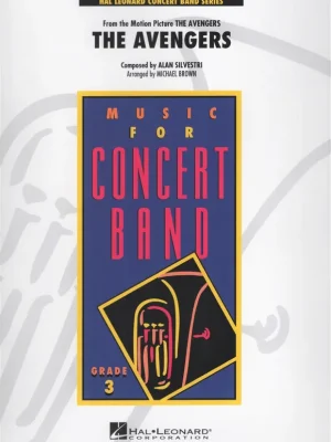 Top Prodej THE AVENGERS - Music for Concert Band (grade 3) / partitura + party