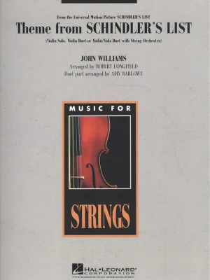 Theme from Schindler´s List - smyčcový orchestr / partitura + party Nejlepší Cena