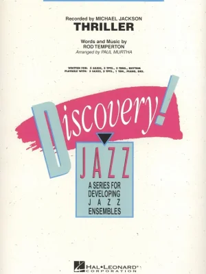THRILLER (Michael Jackson) - jazzový orchestr / partitura a party Rychlé Dodání