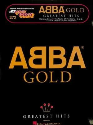 Abba Gold - 19 písní v jednoduché úpravě pro klavír Originální