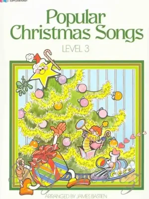 Expresní Doručení Bastien Piano Basics - level 3 - populární vánoční melodie pro klavír