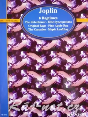 6 Famous Ragtimes pro klavír - Scott Joplin Nová Kolekce