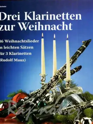 3 Clarinets for Christmas - koledy pro tři klarinety Super Cena