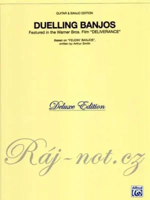 Značkový Duelling Banjos - pro banjo a kytaru včetně tabulatury