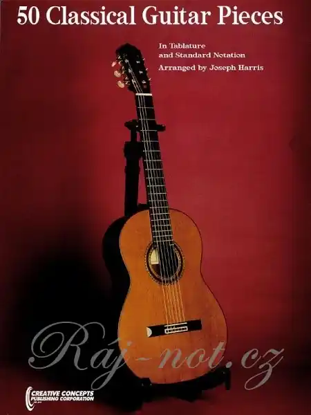 50 Classical Guitar Pieces / kytara + tabulatura Akční Cena