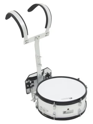 Dimavery MS-200, pochodový snare 14" x 5,5" s postrojem, bílý Doprava Zdarma