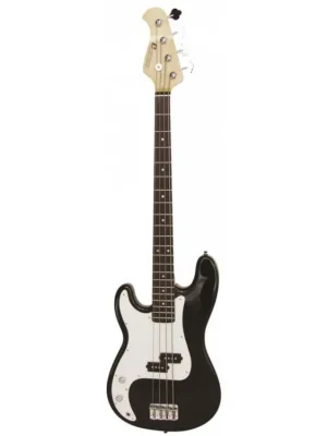 Dimavery PB-320, elektrická baskytara levoruká, černá Speciální Cena