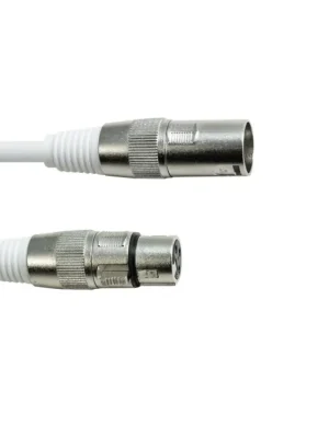 Eurolite DMX kabel XLR 3pin 3m bílý Super Cena