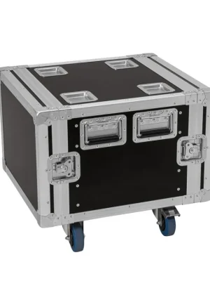 Rack Profi 8HE, hloubka 45cm, s kolečky, 9mm Autentický