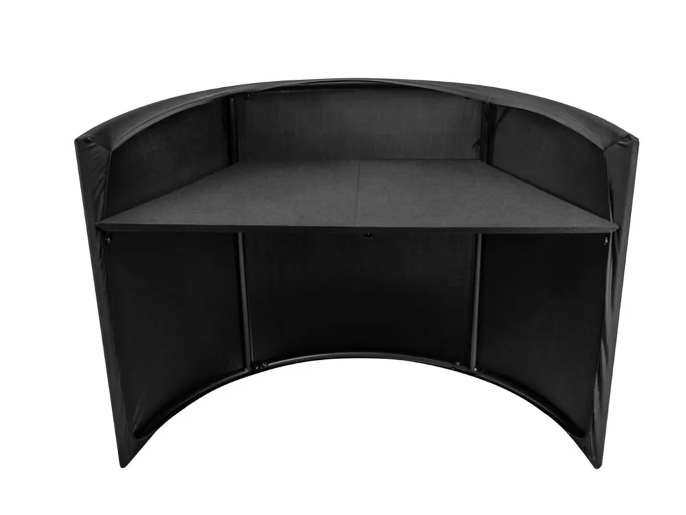 Omnitronic přenosný DJ stůl se zástěnou Jen Po Omezenou Doba