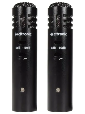 Doprava Zdarma Citronic ECM20, kondenzátorové mikrofony, pár
