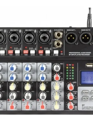 Citronic CSM-6 Mixážní pult s USB a Bluetooth Doprava Zdarma
