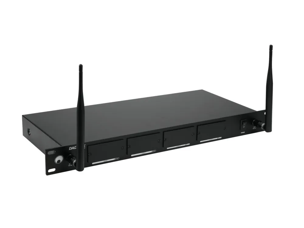 OMNITRONIC DAD-4RX 4-kanálový přijímač pro moduly MOM a DAD Akční Nabídka