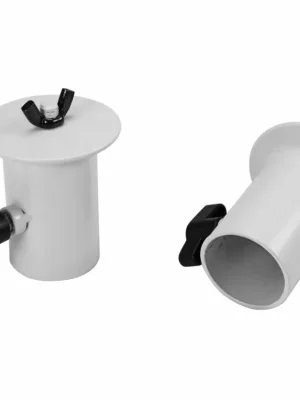 Originální Omnitronic BOB-4 adaptér pro stativ, závit M10, bílý, cena/pár