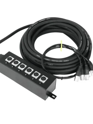 Nejprodávanější Omnitronic multicore kabel se stageboxem, 6IN XLR, 20 m