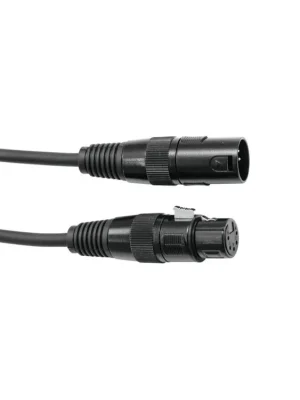Eurolite DMX kabel XLR 5pin, 5m dléka, černý Víkendová Akce